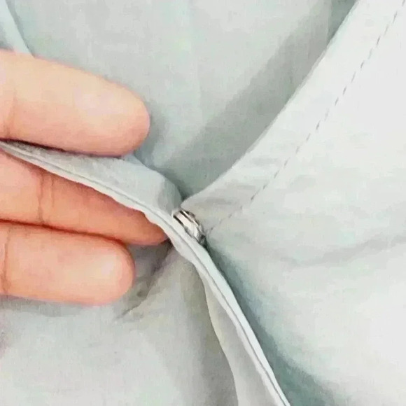 Sadie & Sage Wrap Long Flare Sleeve Crop Chiffon Top Size M. 9552P - Picture 4 of 8